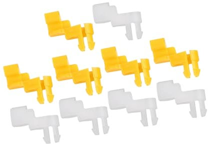 A ABSOPRO 5 Sets Door Lock Rod Clip Retainer Fasteners 4D0-807-300 69293-12040 Item Replacement