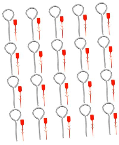 Yardenfun Feuerlöscher Zubehör 20 Pack Feuerlöscher Riegel Metall