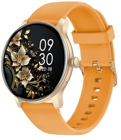 Smart Watch Answer/Make Call, 1.38 Smart Watches for Women Men, Fitness Tracker Watch with Heart Rate/Sleep Monitor, 120+ Sports, IP68 Waterproof Step Counter Watch Compatible with Android IOS
