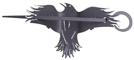 Halloween Haarspangen Fledermaus Haarspangen Schwarz Rabe Haarnadel Gothic Cosplay Kostüm Vogel Haarstab Kopfbedeckung Zubehör Geschenk