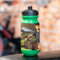 Wanapix | Personalisierte Fahrrad-Trinkflasche | Grün | Fahrradflasche mit Ihrem Foto oder Namen | Fassungsvermögen 620 ml | BPA-frei | 100% personalisiert