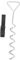 BESPORTBLE 1 Satz Trampolin bodenanker Tacket Trampolin Sturmsicherung Zeltanker Netz Heringsset für Trampolin Kette schaukel Trampolinheringe mit Schlaufe Trampolin zubehör Stahl Black