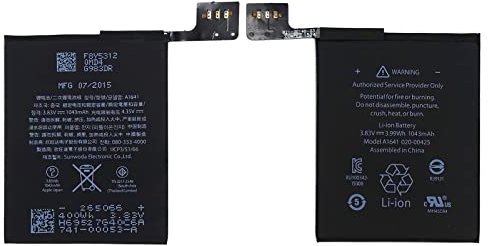 Vvsialeek A1574 A1641 Replacement Battery Compatible with iPod Touch 6th iPod Touch 6th Generation A1574 with Toolkit