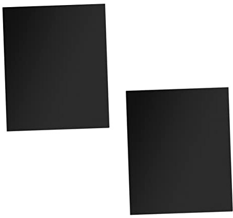 Supvox Grillmatte 2 Stück aus PTFE Beschichtetem Glasfasergewebe, Schwarz