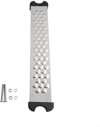 Gdfnmogo Pool Ladder Steps,Stainless Steel Material,With 2 Screws,Outdoor Pool Accessory,Weather-Resistant,With Non-slip Rubber Pad(dot pedals)