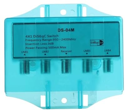 950-2400MH TV Wasserdicht DS-04M Satellite 4x1 Schalter Antenne FTA Dish Flache LNB Multischalter for Satellite TV Empfänger Umfassende Abdeckung