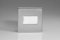 Varilight XDSFIWS Fan Isolator Switch White Brushed Steel