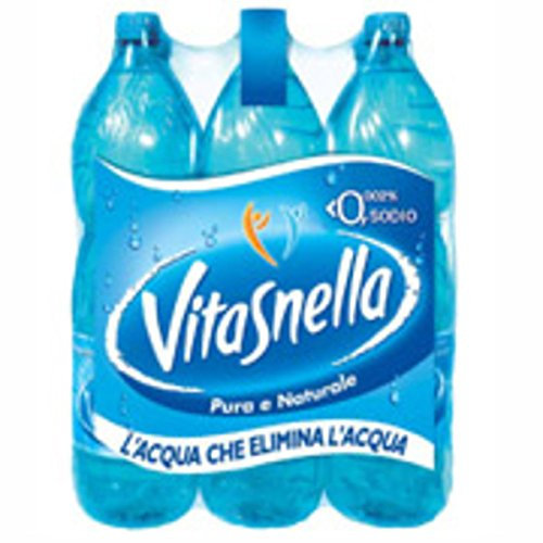 Vitasnella Acqua Naturale, 6 x 1.5L