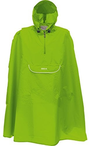 PRO-X elements Unisex Kinder Pasino Poncho, Neongrün, 140 EU