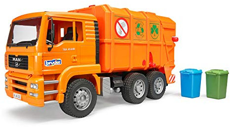 MAN TGA 41.440 Rear Loading Garbage Truck - Orange
