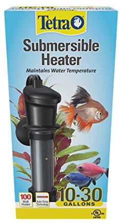 Tetra 26446 HT Submersible Aquarium Heater With Electronic Thermostat, 100-Watt, Multicolor, 10-30 Gallon