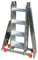4x4 Rung - 4.75m (15'7) Superior Latest 'Big Red Foot' Multi Purpose Ladder with Free Extra Strong 2-Part Platform Plus Step Platform - Ladders