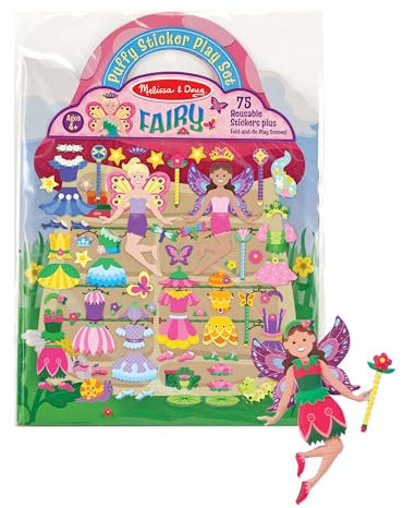 Puffy Sticker Play Set - Fairy [With Sticker Set]