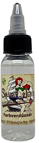 Sailor Jerry Farbverdünner 30 ml, Made in GERMANY und mit Zertifikat, Vertrieb durch HAN-SEN GmbH