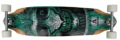 Koston Longboard Profi Komplettboard Cruiser/Carver Skull Amort 36.7 x 10.0 inch - High End Longboard Carving Board