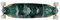 Koston Longboard Profi Komplettboard Cruiser/Carver Skull Amort 36.7 x 10.0 inch - High End Longboard Carving Board