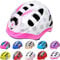 Kinder Fahrradhelm, Skaterhelm, Sicherheitshelm METEOR MA-2 Bunny Size: S 48 bis 52 cm 210 g