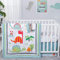 Trend Lab Dinosaurier Roar 3 Stück Bettwäsche Set für Wiege, Multi