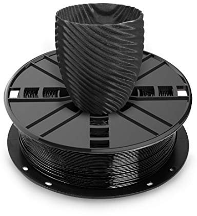 Novamaker 3D-Drucker-Filament – Schwarz 1,75 mm PETG Filament, PETG 1 kg (2,2 lbs), Maßgenauigkeit +/- 0,03 mm