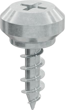 DIWARO® Nippelschraube 4,2mm x 12mm für Kunststoff Rolladen-Führungsschiene. Passend für Profile von Rehau, Tyhssen, Gromatic und Exte | Rolllade, Jalousie, Rollo