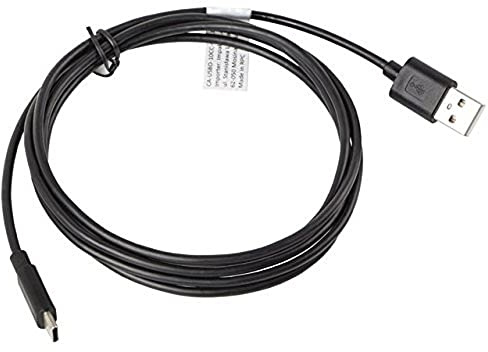 Lanberg CA-USBO-10CC-0018-BK USB 2.0 A-Stecker auf USB Type-C Stecker Kabel, 1,8m schwarz