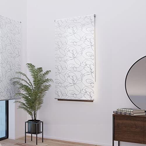 Madeco Rollo, lichtdurchlässig, Zickzack-Motiv, 90 x 190 cm
