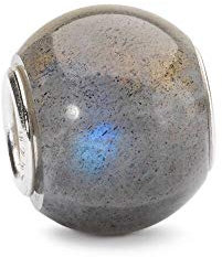 Trollbeads Runde Edelstein Beads (Labradorit)