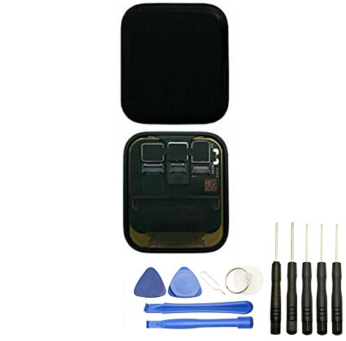 Visiodirect® Ecran Complet: Vitre+ LCD Compatible avec Apple Watch Serie 4 40 mm + Kit Outils