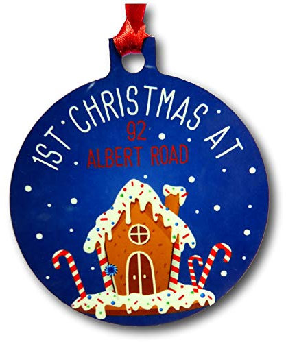 the T bird New Home Christmas Decoration | New House present | Gingerbread house | Tree Decoration | Housewarming present Keepsake | tree ornament