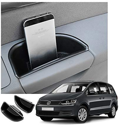 CDEFG [2 Stück] V W Sharan 7N 2010+ Seat Alhambra Auto Aufbewahrungsbox Autotür Innenrahmen Box Abdeckungen Innenraum Zubehör Storage Box