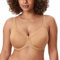 Delimira Women's Support Bra Padded Plus Size Underwired Full Cup T Shirt Seamless Bra Glow 32F