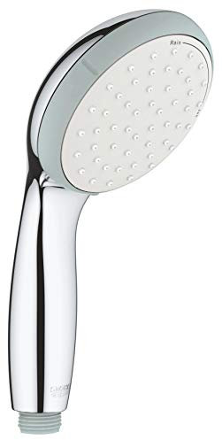 GROHE Vitalio Go 100 - Handbrause (2 Strahlarten, Antikalk-System, langlebige Oberfläche), chrom, 26542000