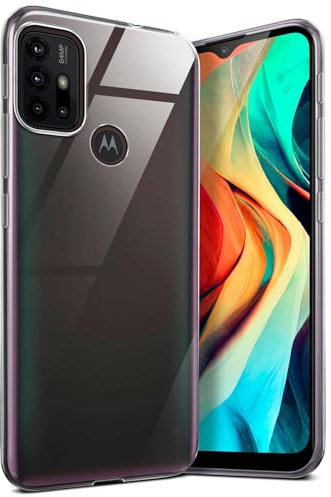 moex Aero Case für Motorola Moto G10 / G30 Hülle Durchsichtig, Silikon Handyhülle Transparent, Clear Case Ultra Slim, Backcover Schutzhülle Dünn, Silikonhülle Minimalistisch, Klar