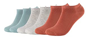 s.Oliver Unisex Sneakersocken 6er Pack 35/38 aragon