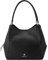 NINE WEST Damen Etta Jet Set Handtasche, Umhängetasche, Satche, Tragetasche, Geldbörse, Schwarz