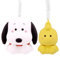 Hallmark Better Together Snoopy y Woodstock - Adornos magnéticos de Navidad para árbol, Juego de 2