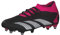 adidas Predator Accuracy.3 Soft Ground Boots, Scarpe da Calcio Unisex-Adulto, Core Black/Cloud White/Shock Pink, 44 EU