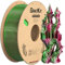 GratKit Dual Color Silk PLA Filament 1,75mm 1kg Spule, Zweifarbiges 3D-Drucker Filament mit +/-0,03mm Präzision, Einfach zu drucken, Rot Und Grün