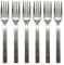 Buystarget 6 X Stainless Steel Cutlery Dining Table Forks Dinner Forks Kitchen