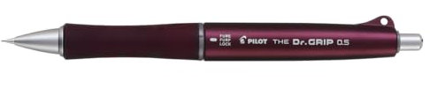 PILOT HTDG-90R-BO Druckbleistift The Doctor Grip, 0,5 mm, bordeaux