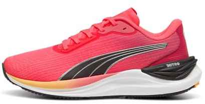 PUMA Damen Electrify Nitro 3 FADE WNS Road Running Shoe, Sun Stream-Sunset Glow White, 40 EU