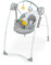 Ingenuity, Columpio Milestone, Barra de Juguetes, Columpio Plegable, 6 Velocidades, Música, Para Edades de 0 a 9 Meses, Hasta 9 Kgs, Gris