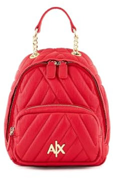 ARMANI EXCHANGE Rucksack mit Matelassse-Effekt, Rot, rot, S