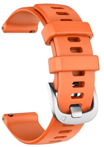 MYSNBKN Armband für Venu 3/Venu 2/Vivoactive 4/Forerunner 265/Forerunner 255, 22mm Ersatzarmband aus weichem Silikon