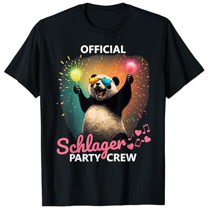 PARTY HASE Outfits für Party und Kneipentour Official Schlager Party Crew T-Shirt