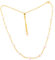Sternvoll® Damen Halskette aus 925 Sterling Silber mit Süßwasserperlen | Perlenkette mit verstellbarem Kettenregler 35+10 cm | 2 in 1 Perlenchoker und -kette (Gold)
