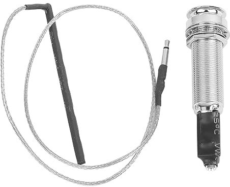 Gitarren-Klinken-Tonabnehmer, 6,35 Mm Ausgang, Zylinder Für E-Gitarre, Pipa, Ukulele, Zither