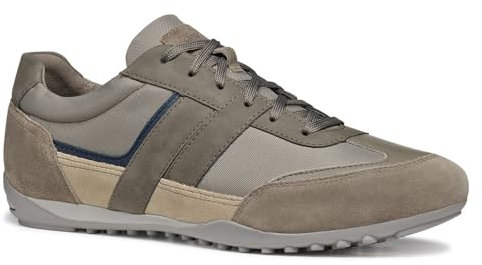 Geox U Wells A, Zapatillas Hombre, Taupe, 41 EU