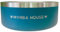 MYMBA House Stainless Steel Pet Bowl – Sturdy and Hygienic, Food and Water Dish for Cats and Dogs, Non-Slip Base, Easy to Clean, Cold Water, Yeti Type (Blue)
