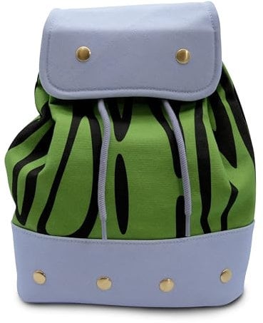 ABYSTYLE - One Piece Tasche Replik Portgas D. Ace, Grün, Schwarz und Weiß, Dimension : 35 X 30 x 12cm